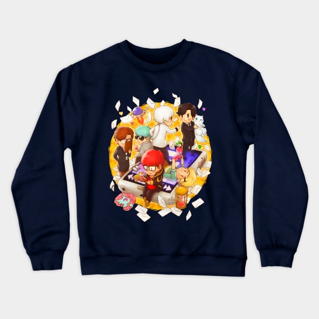 Mystic Messenger Crewneck Sweatshirt by RySpirit